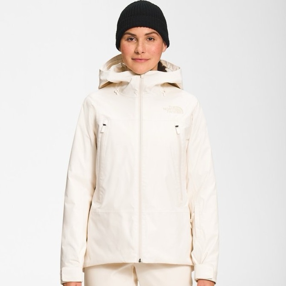 BRAND NEW North Face Clementine Triclimate ski/snow jacket, cream, M